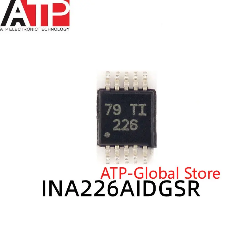 

(10piece) Original New INA226AIDGSR 226 INA226 Msop-10 Current Monitor Regulator IC Chip 10-VSSOP