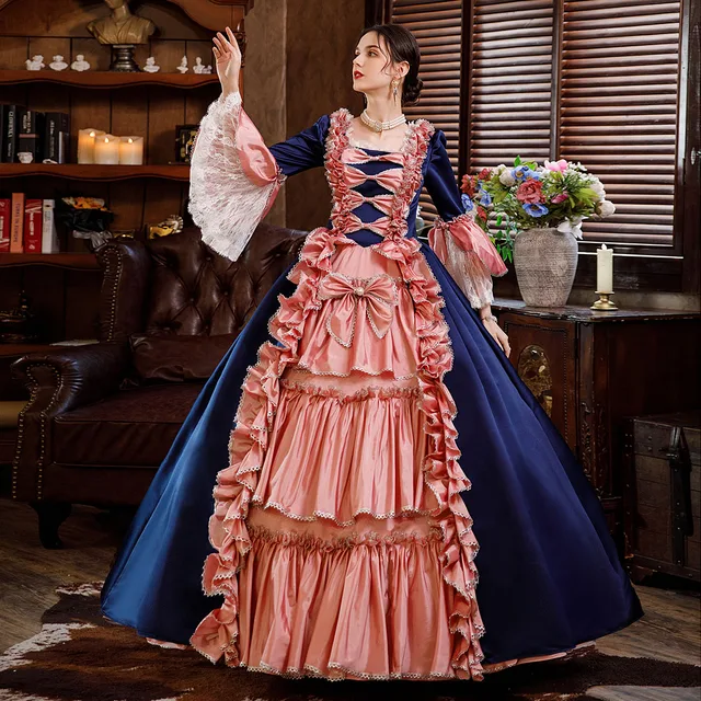 Renaissance 18th Century Baroque Rococo Marie Antoinette Dresses Women Victorian Masquerade Gowns Historical Theater Clothing 6 Renaissance 18th Century Baroque Rococo Marie Antoinette Dresses Women Victorian Masquerade Gowns Historical Theater Clothing 6