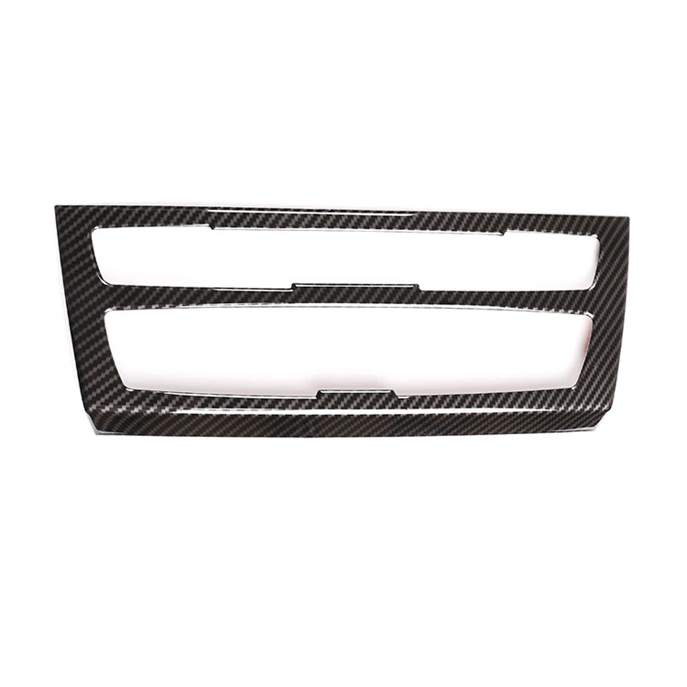 

Car Console CD Panel Frame Decorative Cover Sticker Trim for-BMW