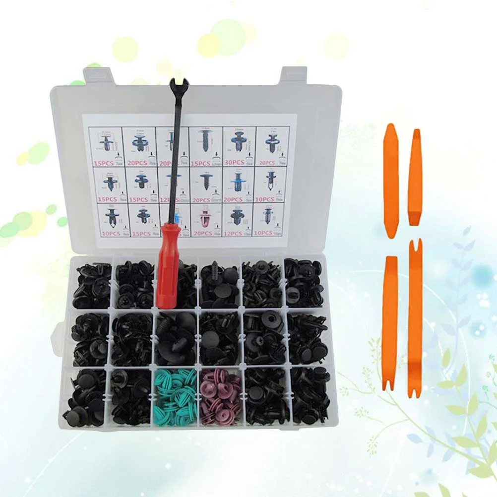 

304 PCS Bumper Rivets Push Cars Kits Bumper Retainer Clips Retainer Clips Automotive Thumbtack Rivet Clips Expansion