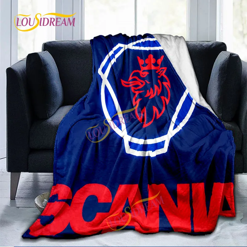 Scania throw Blanket  Home Sheet Sofa Cover Living Room Office Lunch break blanket soft Casual  Washable Thermal Blanket.