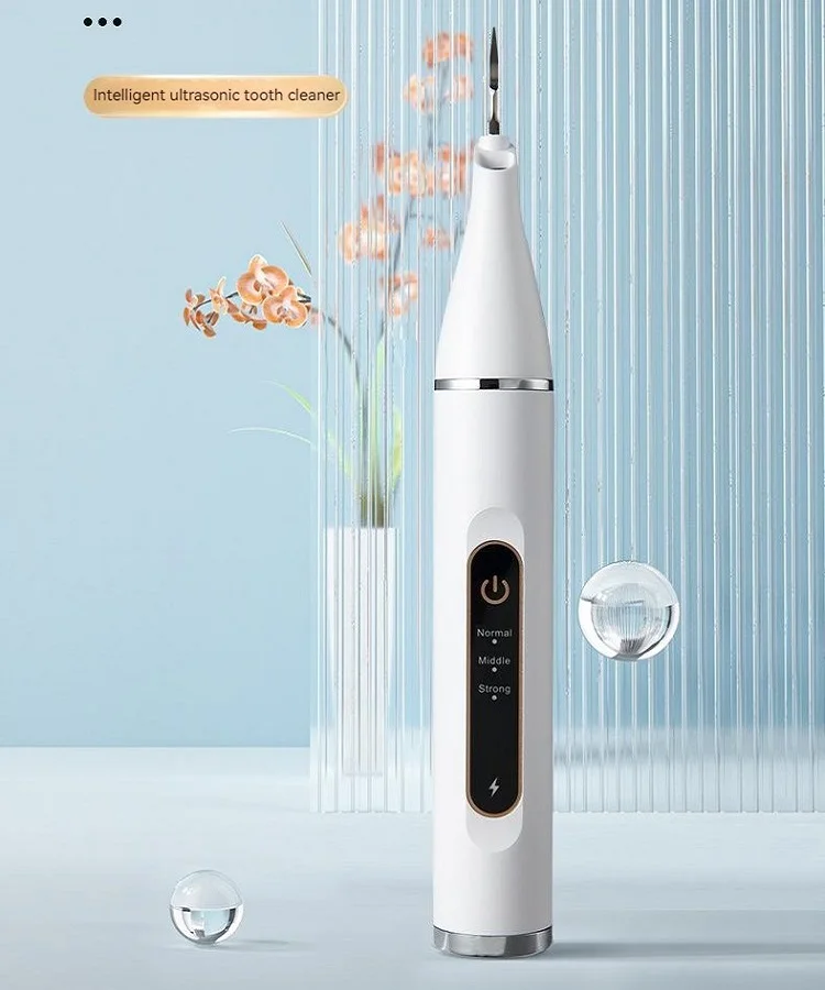 

Ultrasonic Dental Scaler Calculus Remover Electric Plaque Stone Cleaner Sonic Tartar Eliminator 5 Modes Teeth Whitening with LED