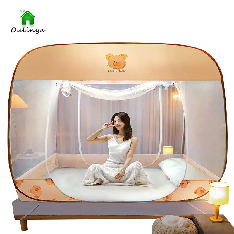 

Mosquito Nets Household Yurts Installation Free Foldable and Fall Resistant Children's Mosquito Net and Mosquito Cover
