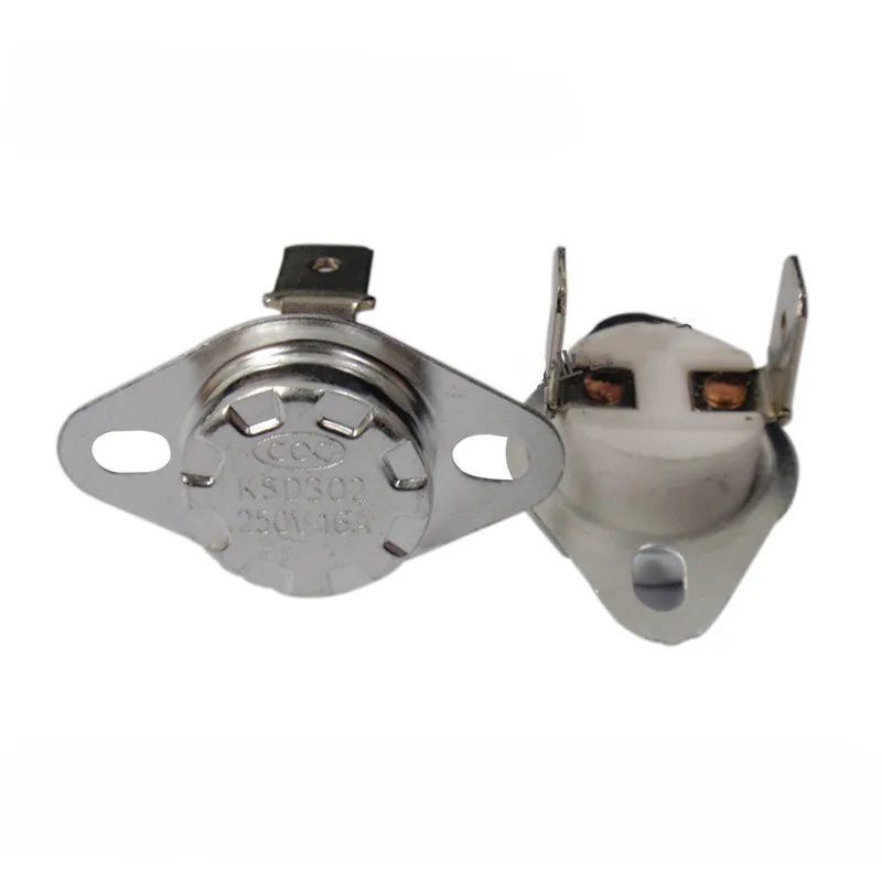 5 шт. KSD301 40C-300C AC250V 16A KSD302 нормальный закрытый/нормальный открытый 2-контактный