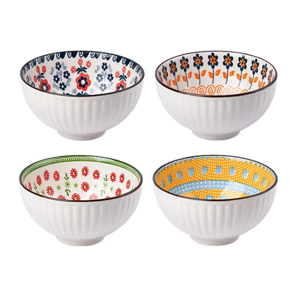 

Bowls Bowl Ceramic Porcelain Cereal Pho Soup Fruit Rice Snack Serving Colorful Dessert Appetizer Asian Ramen Japanese Pasta Food