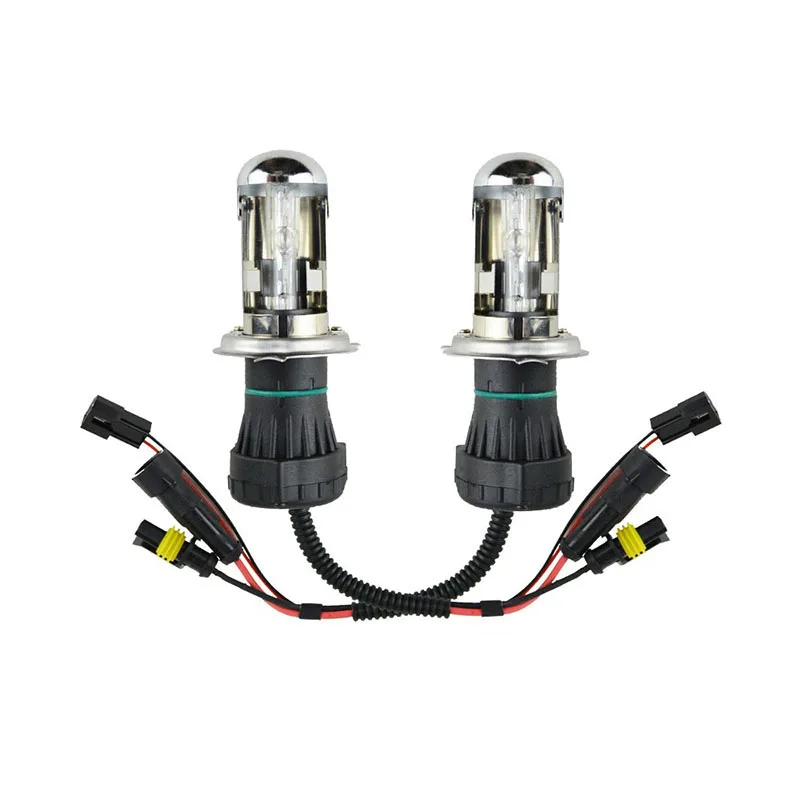 

2Pcs 35W 55W H4 Hi/Lo HID Xenon Light Bulb 4300K 6000K 8000K 12000K 12V Car Auto Bi Xenon Headlight Replacement Kit