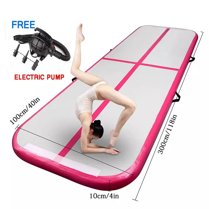 

Free Shipping 3*1*0.1m Inflatable Cheap Gymnastics Mattress Gym Tumble Airtrack Floor Tumbling Air Track For Sale