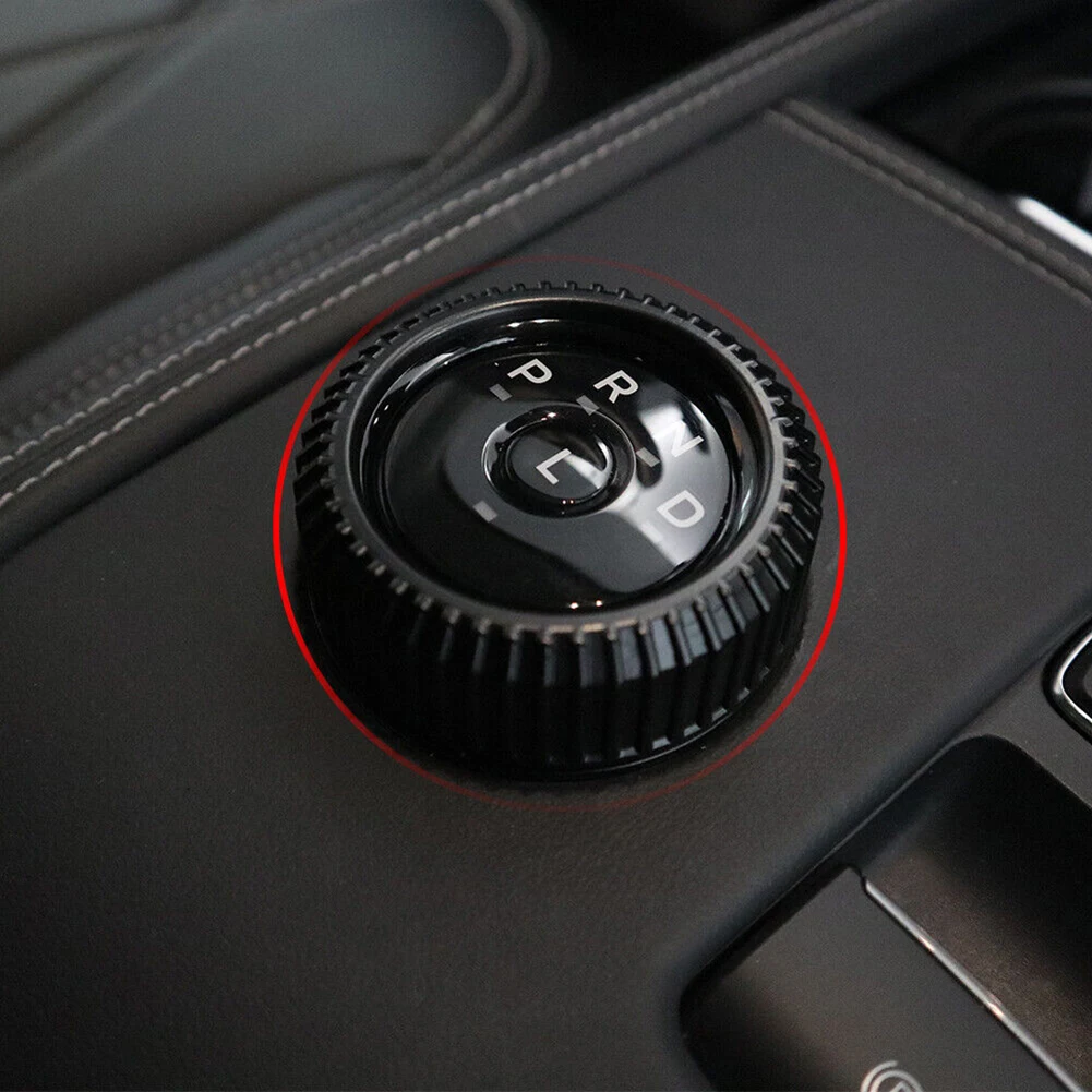 

Jazz Up Your For Mustang Mach E 2021 2023\\\\\\'s Interior with These Metal Cover Sets for Volume Control Knob Shift Knobs!