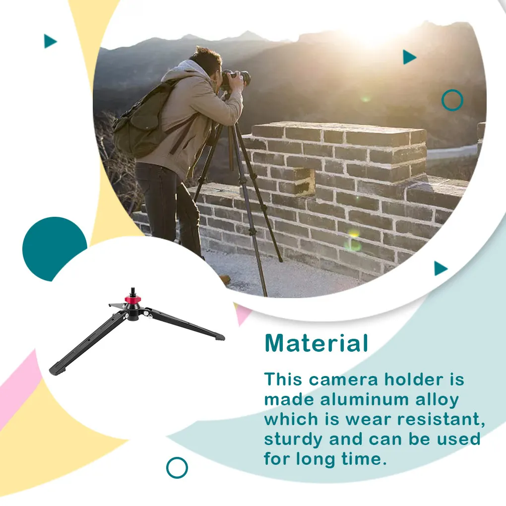 

Camera Holder Tripod Portable Bracket Extendable Support Monopod Travel