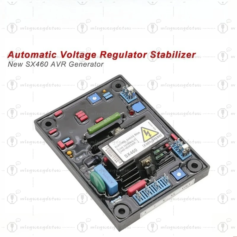 Фото Новый модуль управления возбуждением SX460 AVR для генератора, автоматический стабилизатор напряжения, запчасти для бесщеточных генераторов №1