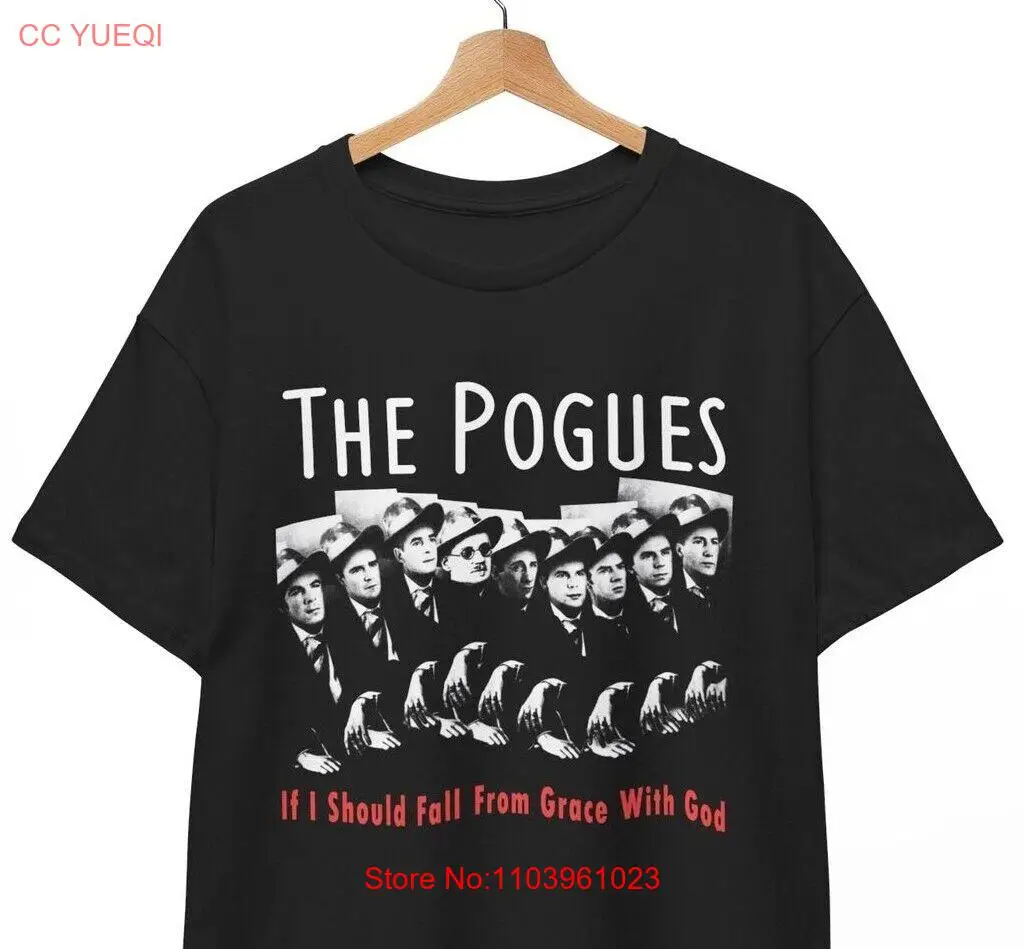 Футболка с надписью The Pogues если я должен улететь от Грейс Богом Шейн говань том