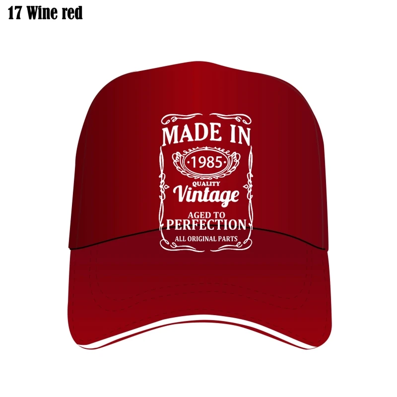 

Vintage 1985 36 Years Old Custom Hat Men Cotton Mesh Bill Hats Bill Hats Camiseta Baseball Cap Funny New 36Th Father Birthday