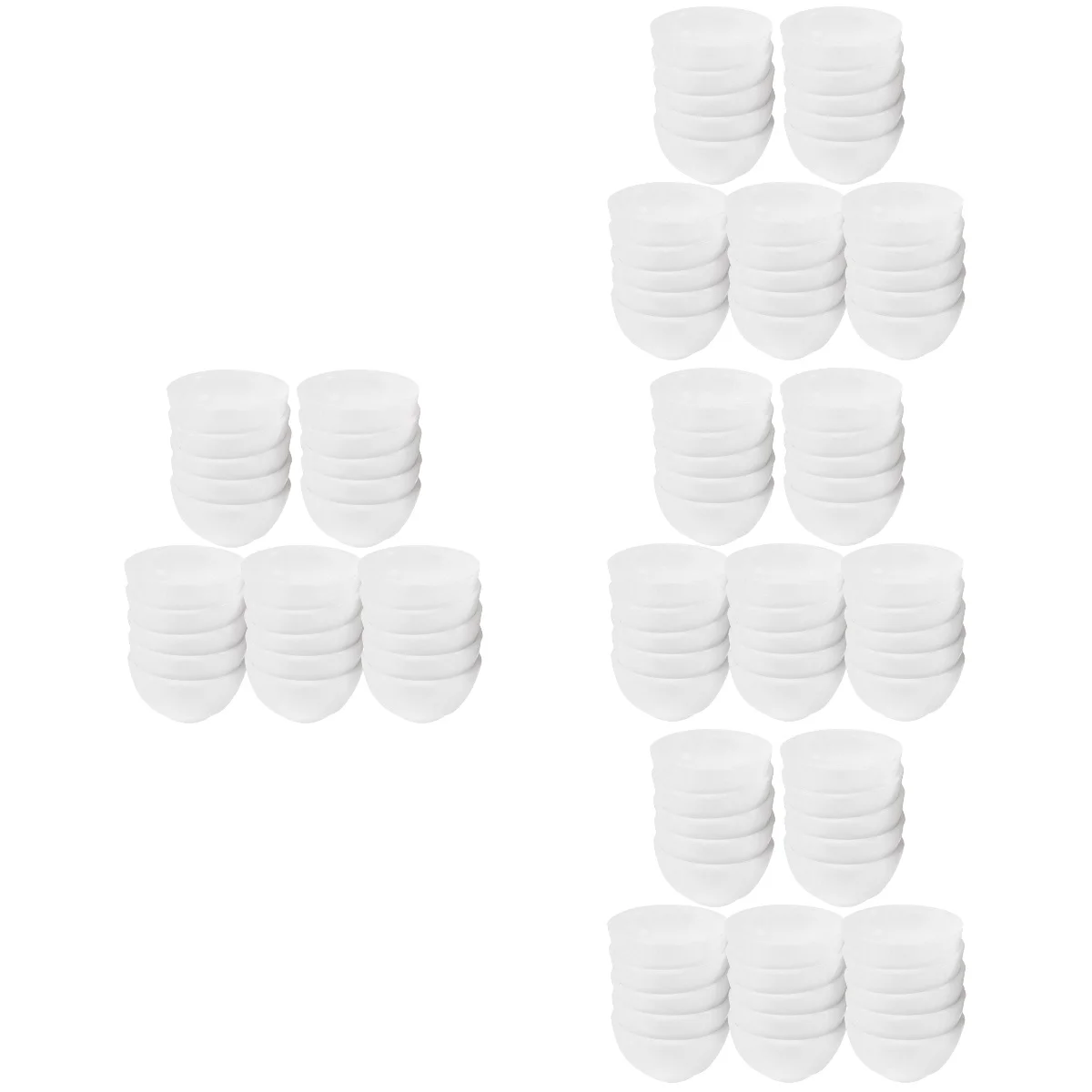 

100 Miniatures Bowls Mini Bowls Kitchen Pretend Play Mini House Accessories