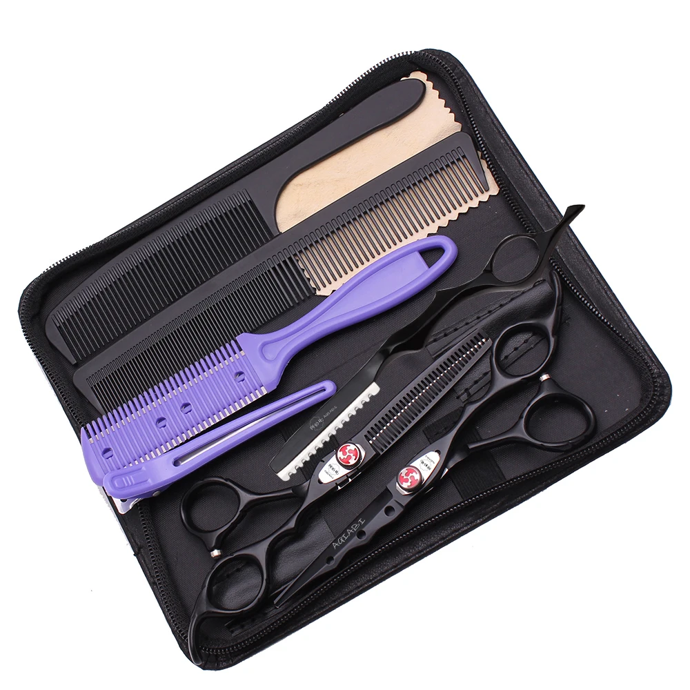 Профессиональные 6-дюймовые Ножницы Для Стрижки Волос Набор Из Нержавеющей Стали