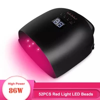 18000mah battery rechargeable nail lamp red light gel polish dryer wireless uv light for nails cordless nail uv led lamp