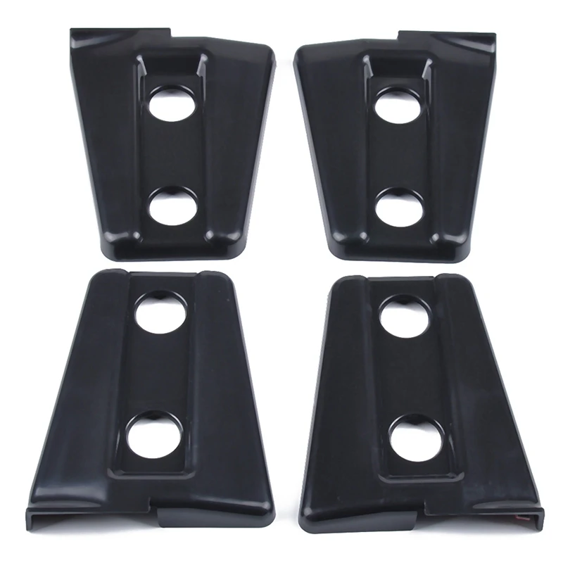8X Car Abs Door Hinge Cover Trim For Jeep Wrangler Jk Unlimited 4 2007-2017