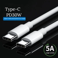 5a 1m usb type c cable fast charging mobile phone android charger type c data cord for huawei p40 mate 30 xiaomi redmi samsung