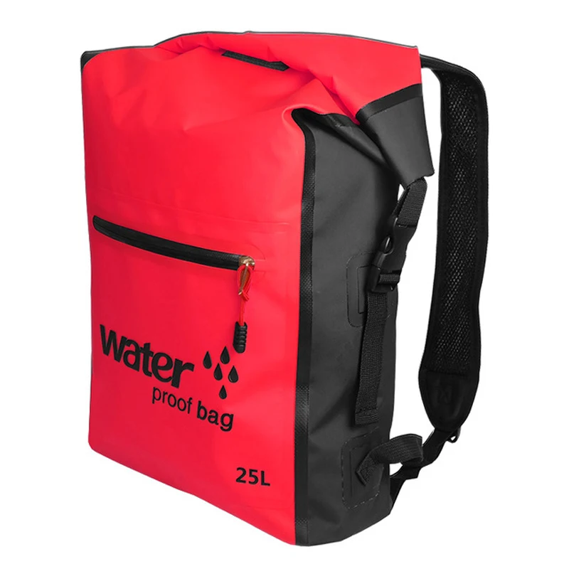 

2022 New 25L Waterproof Dry Bag Backpack Rucksack Storage Pack Sack Swimming Rafting Kayaking River Trekking Floating Sailing