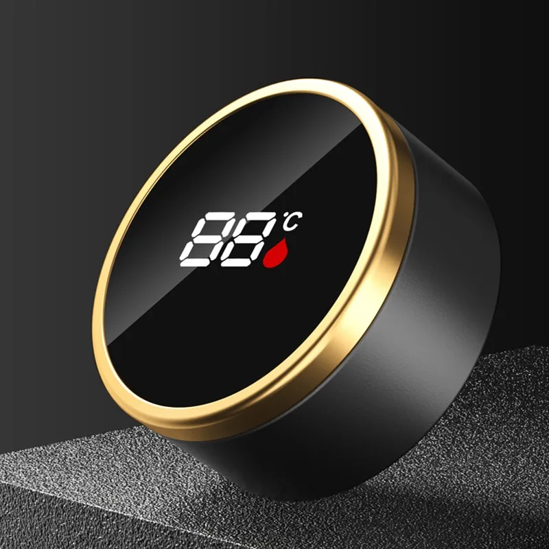 Для Tesla Model3 2019 2020 2021 500 мл Умная термокружка для кофе с дисплеем температуры из нержавеющей стали и вакуумным герметичным стаканом.