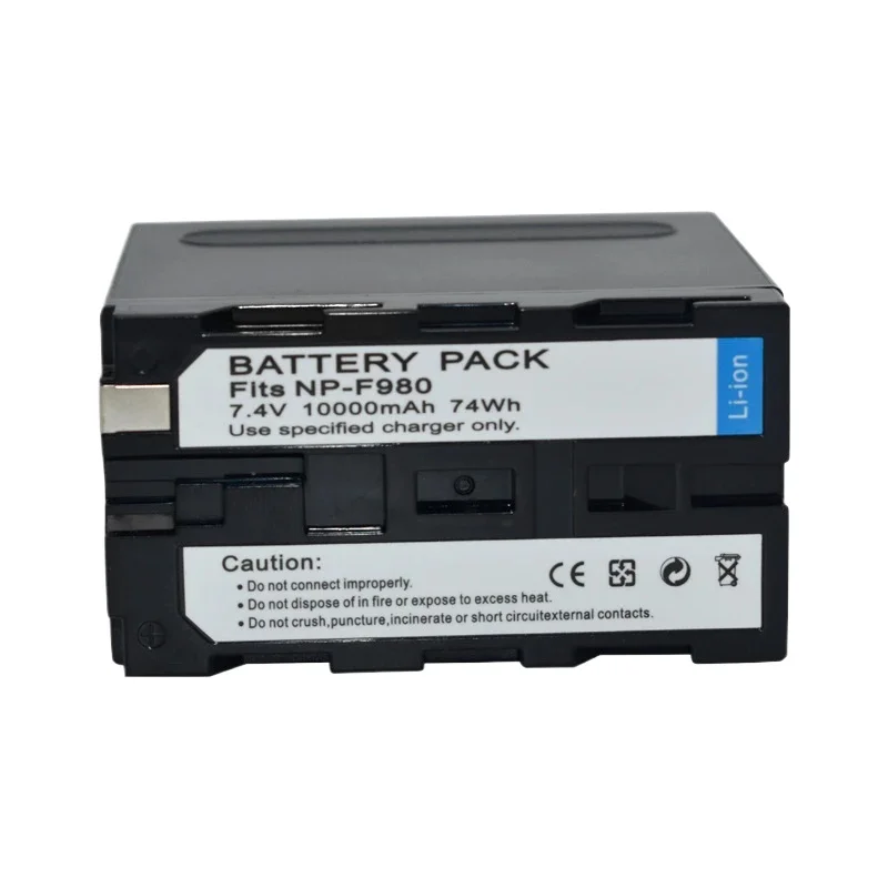 Аккумулятор 10000 мАч для Sony F960 F550 F570 QM91D NP-F970 NP-F990 CCD-RV100