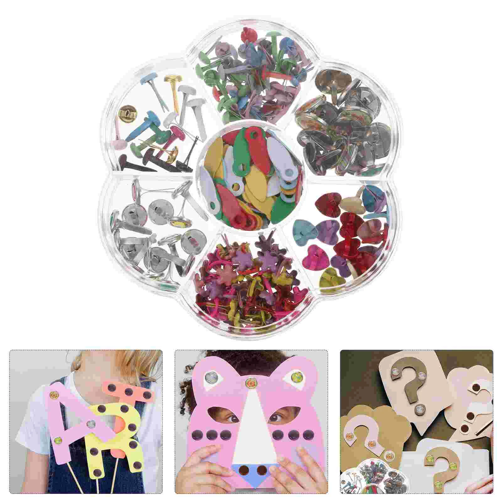 

Brads Paper Fasteners Roundmetal Mini Craft Pastel Tacks Scrapbooking Brad Head Fastenerart Crafting Embellishmentsalloy
