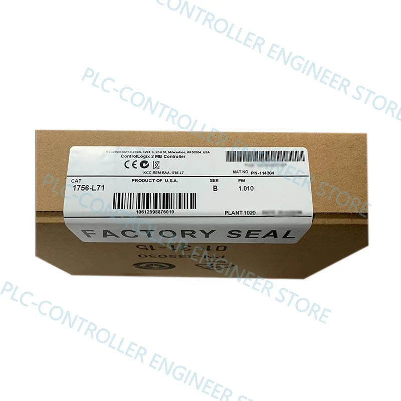 

New In Box PLC Controller 24 Hours Within Shipment 1756-L71