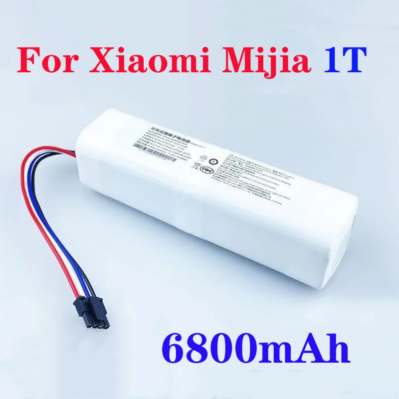 Оригинальный аккумулятор Li-ion 14,4 В 6800 мАч для замены робота-пылесоса Mijia 1T.