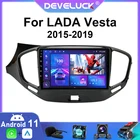 2 Din Android 11 автомобильное Стерео Радио мультимедийный видеоплеер для LADA Vesta Cross Sport 2015-2019 навигация GPS Авторадио для Carplay
