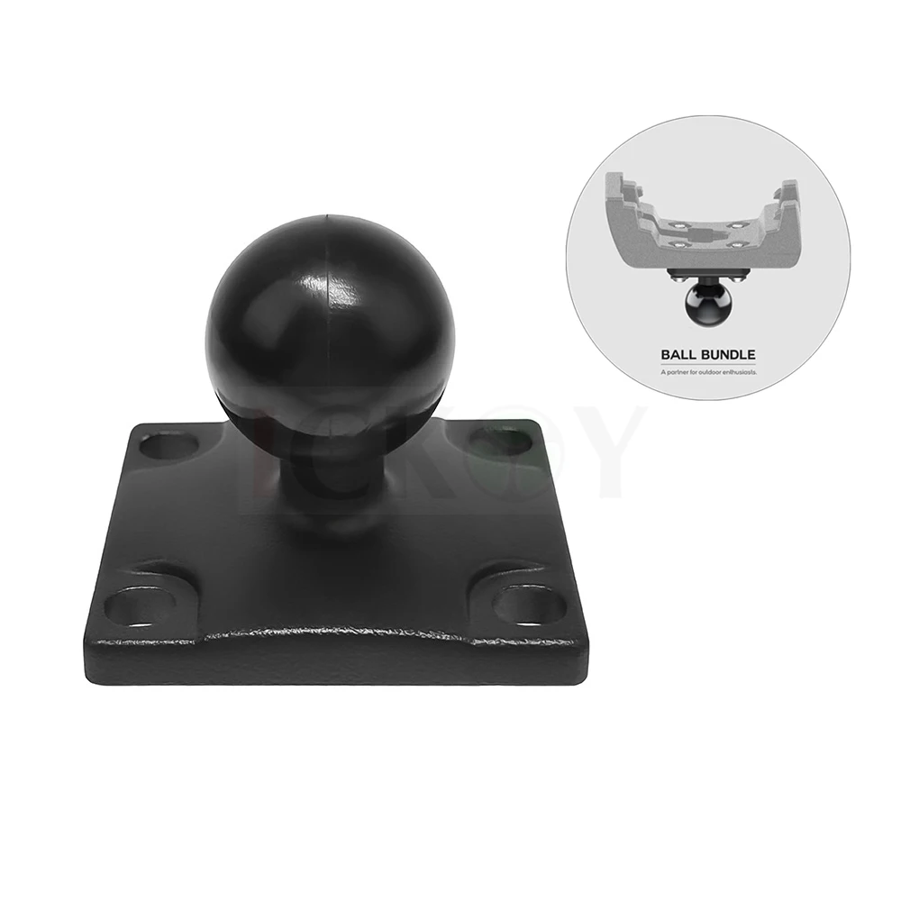1 дюймовый шариковый адаптер квадратный кронштейн GPS для Garmin ZUMO Overlander GPSMAP 276Cx Monterra