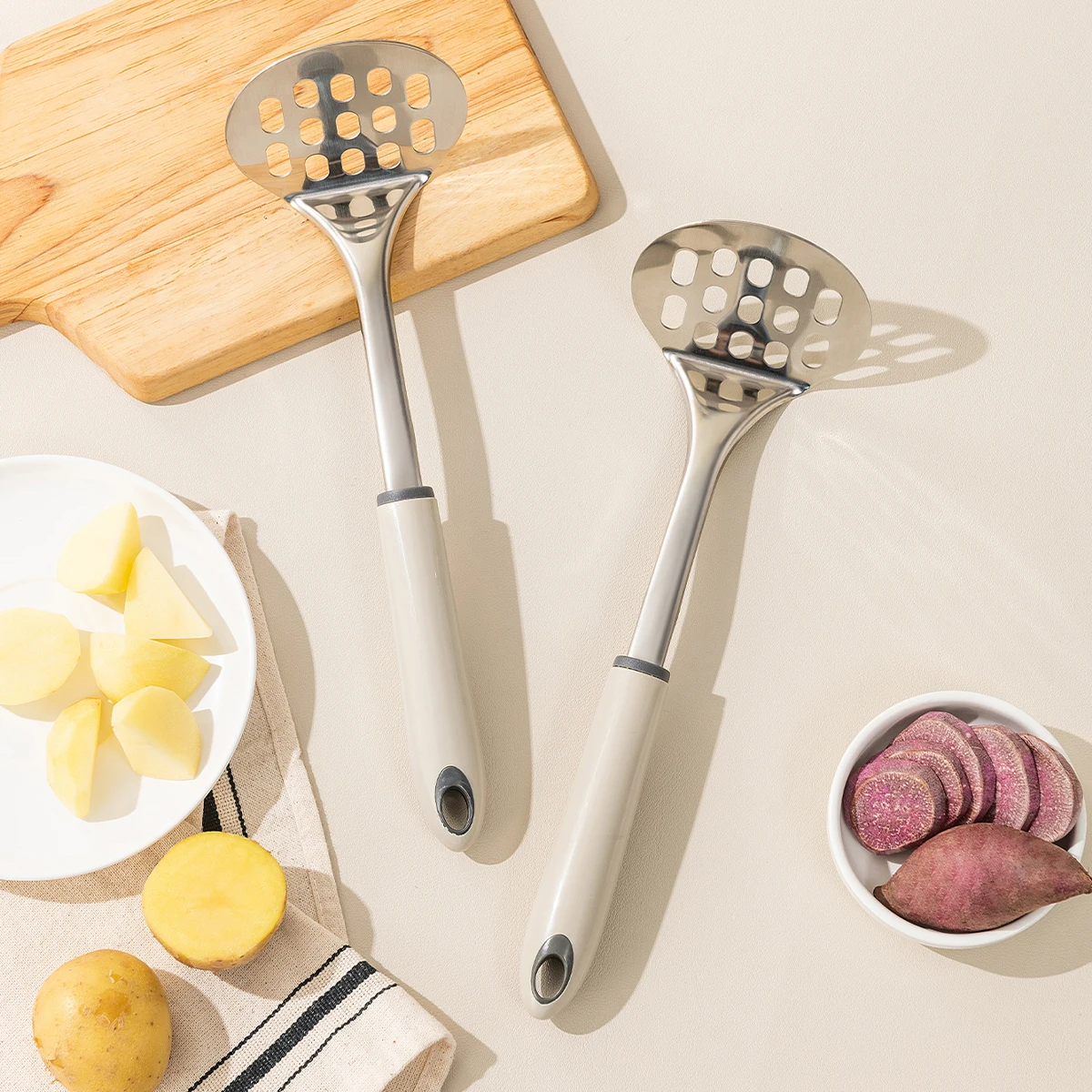 Экологичные картофельные мавки и риксеры из нержавеющей стали