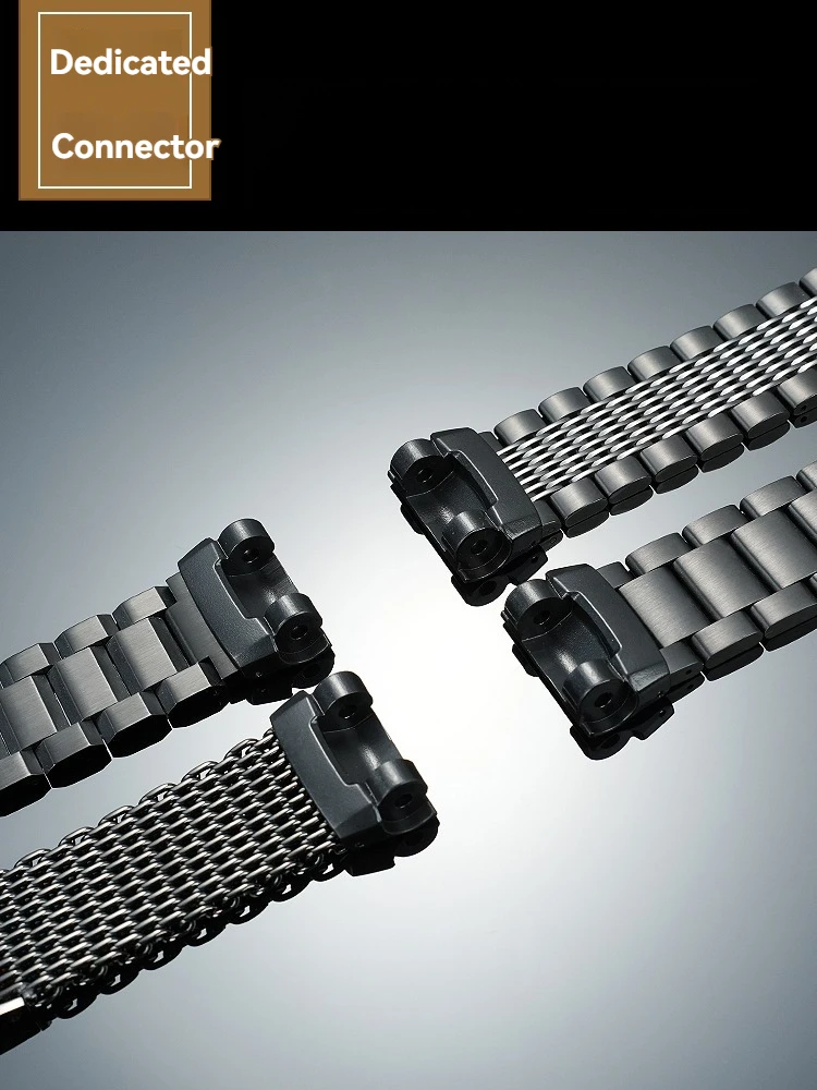 Фото Gr-b100 Модифицированный ремешок для часов из нержавеющей стали для Casio g-shock 5536 Black Knight GR-B100-1A металлический ремешок для часов GR B100 Мужской браслет №4