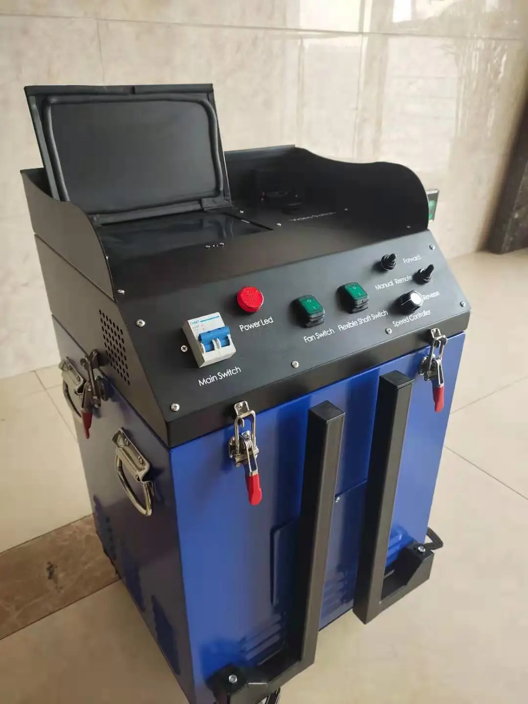 Аппарат для чистки воздуховодов инструменты с чисткой и пылесосом