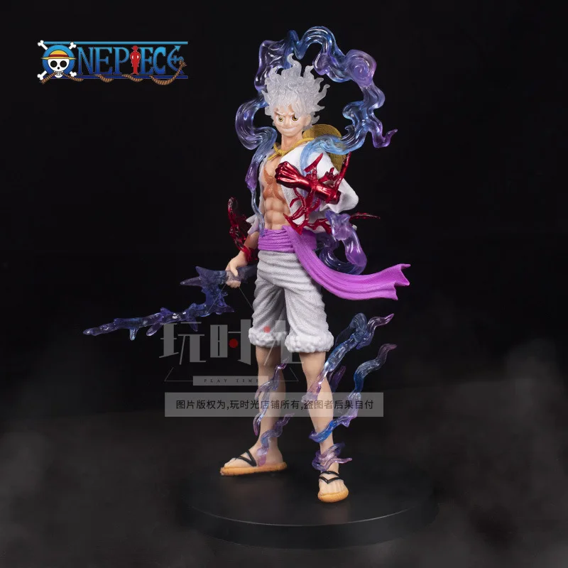 

Bandai Новый Аниме One Piece Nikka Luffy Sun God Form Model украшения-игрушка коллекционный подарок