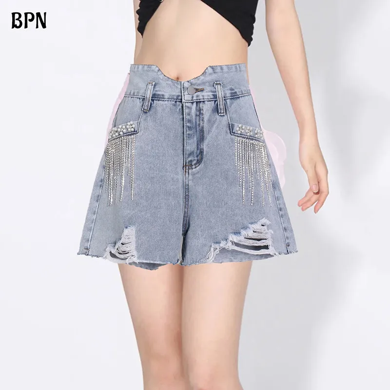БПН Джинсовые шорты женские