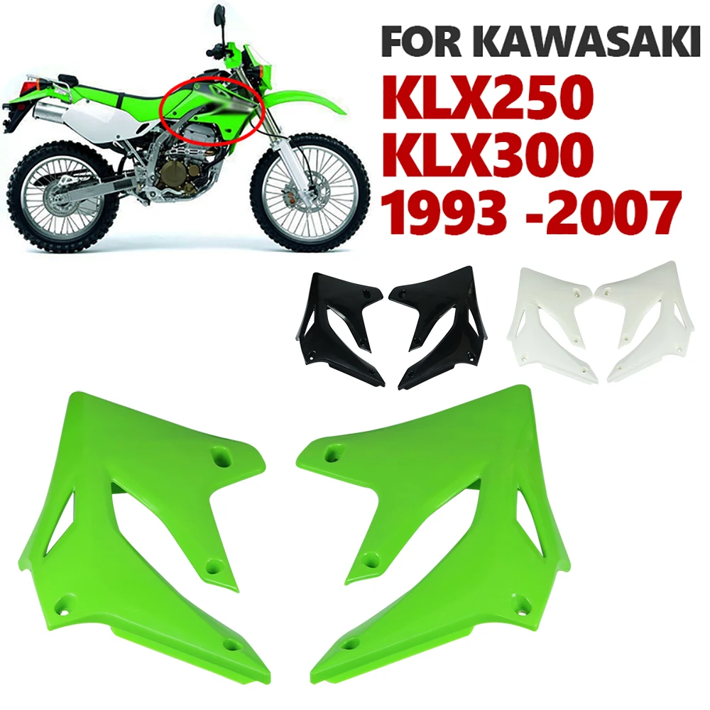 Kawasaki KLX250 KLX 250 300 KLX300 1993 - 2007 motosiklet ön yan kapak yakıt deposu vücut plakası koruyucu Fairing aksesuarları