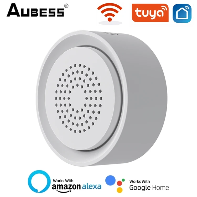 

85DB Sound 3 In 1 Wireless WiFi Tuya Alarm Siren Sensor Smart Life Tuya Home Security Systems Compatiable With Alexa Google Home