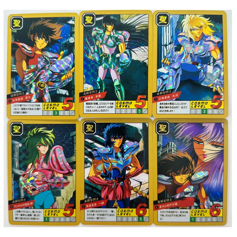 6 шт./набор коллекционные игрушки Saint Seiya