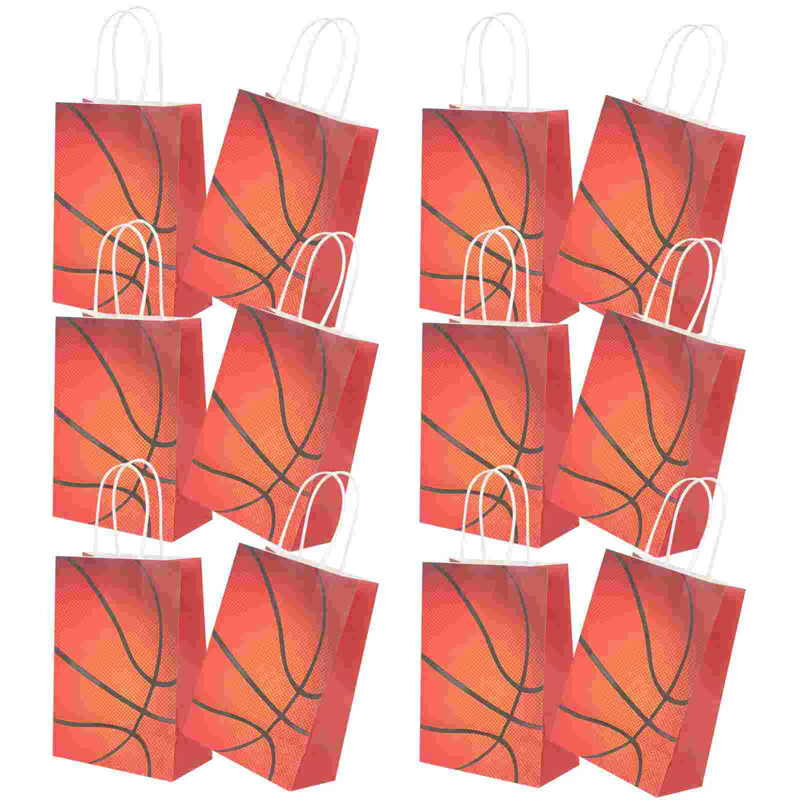 

Basketball Gift Paper Party Favor Candy Birthday Treat Goodie Scrapbook Snacks Tote Wedding Boutiques Shopping Merchandise