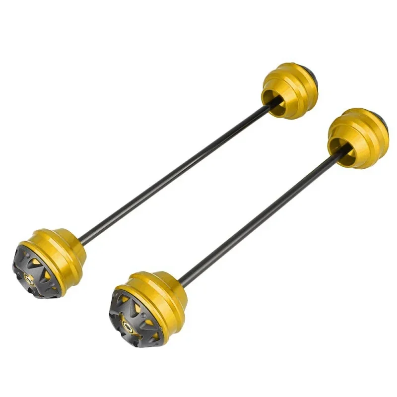 Для KAWASAKI NINJA ZX6R ZX10R ZX14R GTR1400 переднее заднее колесо Защитная ось вилка слайдер