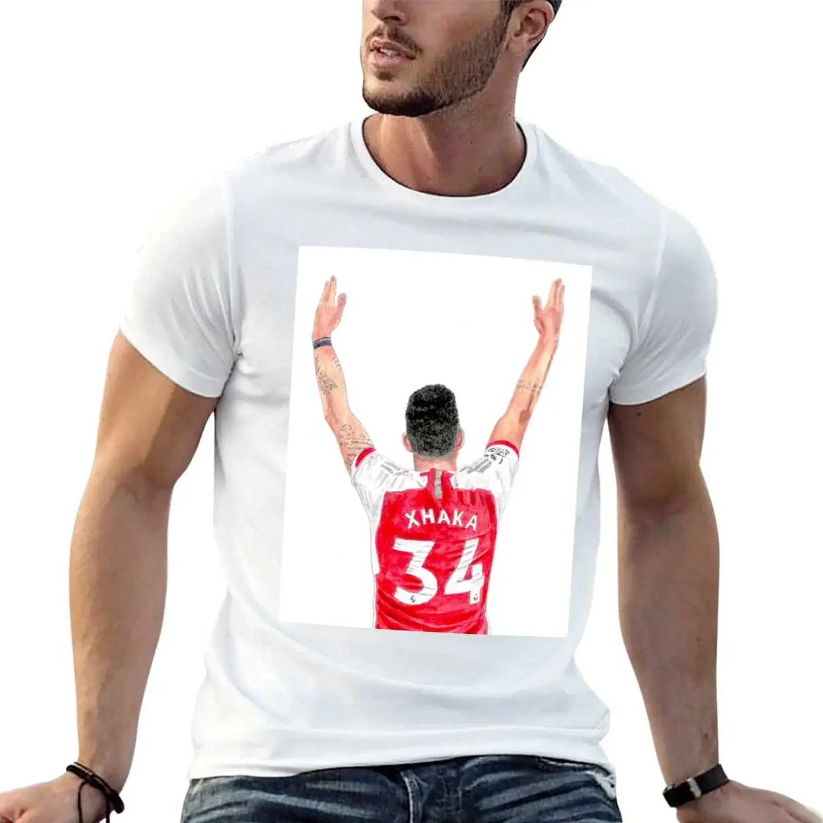 Футболка XHAKA BOOM новое издание летние топы мужская одежда с животным принтом для