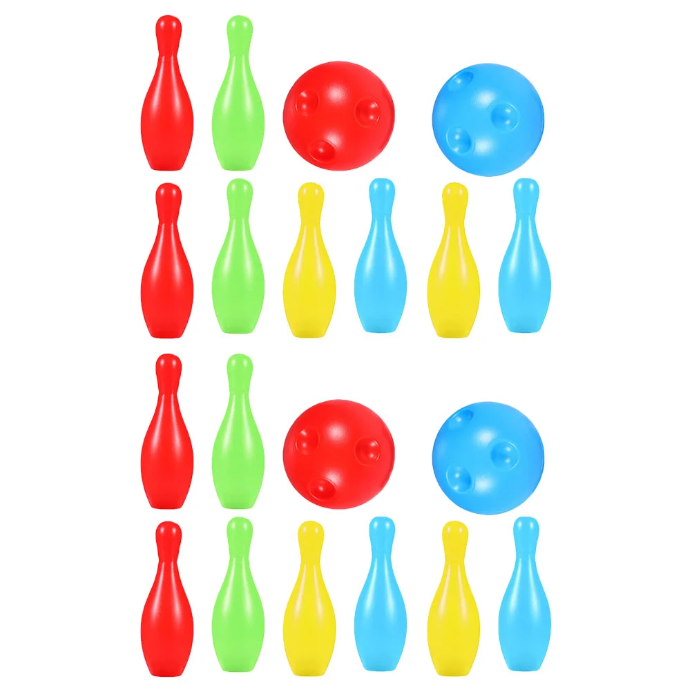 

2 Sets Toys Kids Bowling Ball Toss Sports Children Game Toddler Educational Balls For