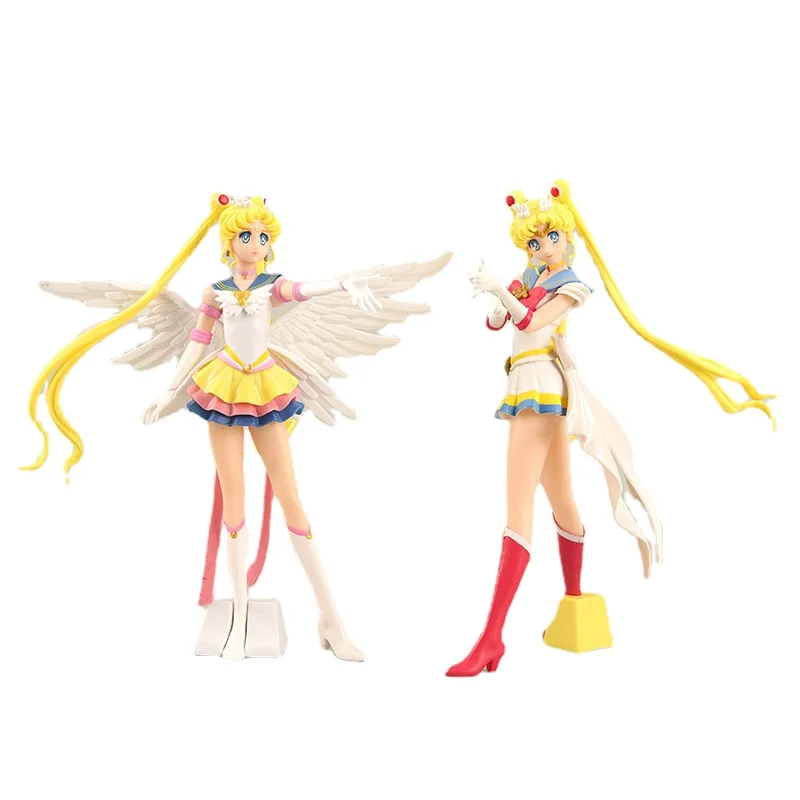 

Экшн-фигурка Сейлор Мун, крылья Tsukino, блестящие гламуры, вечная Коллекционная модель, аниме игрушка, коллекция кукол для детей