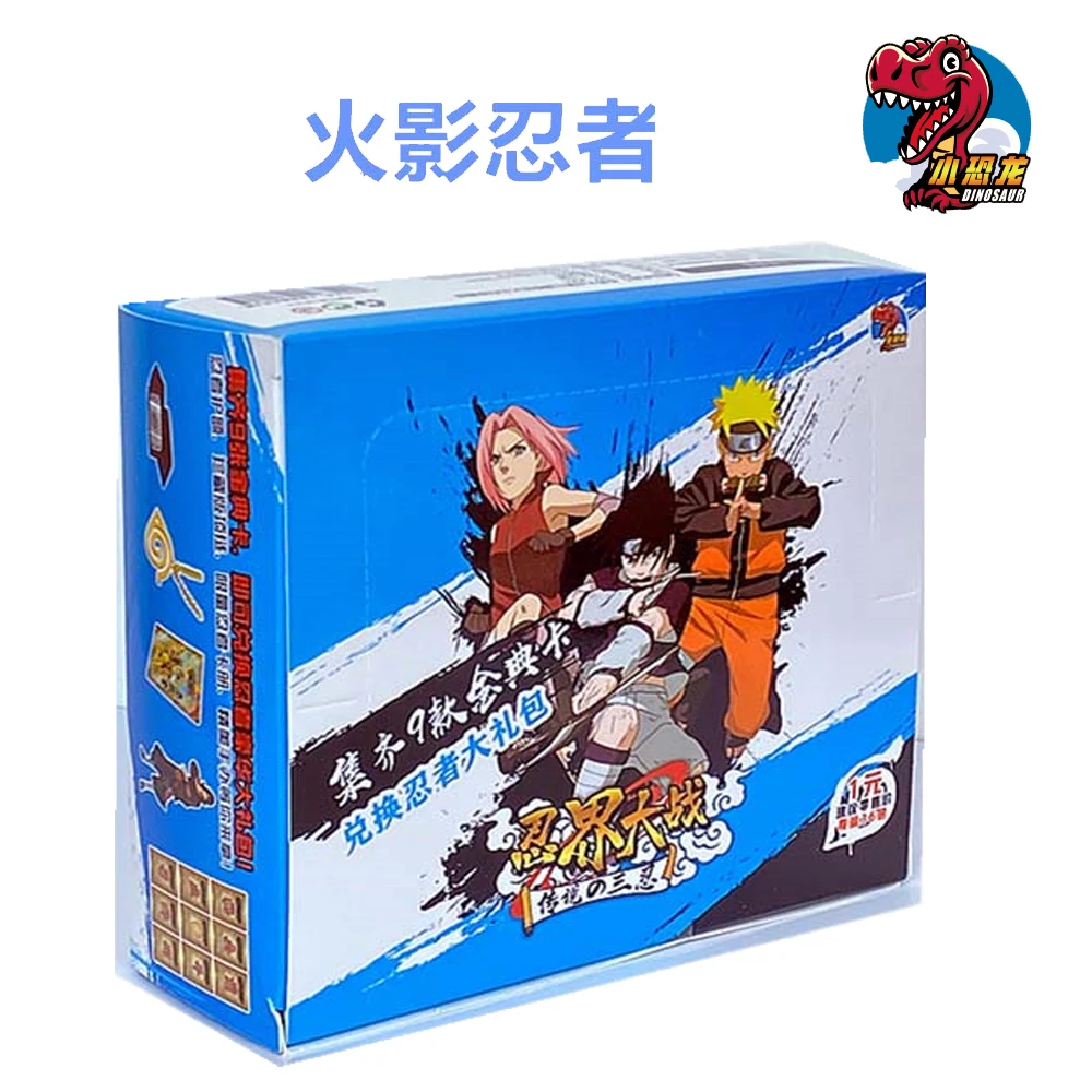 Маленький динозавр оригинальная коллекция открыток Наруто для детей новый