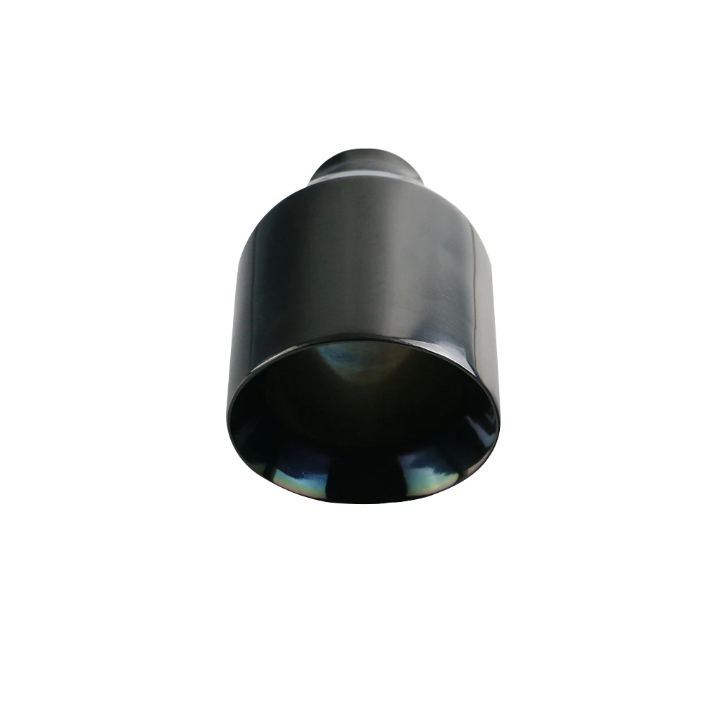 Автомобильный выхлопной наконечник интерфейса 51 мм Наклонный Овальный выход 102