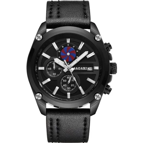 

Bagari 8002 Chronograph Calendar With Belt Men 'S Wristwatch Original Product High Quality | Türkiye'den Sent | Discount price