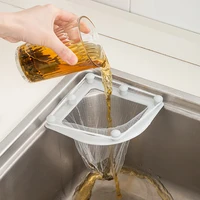 kitchen sink triangle strainer vegetable leftover drain basket kitchen gadgets