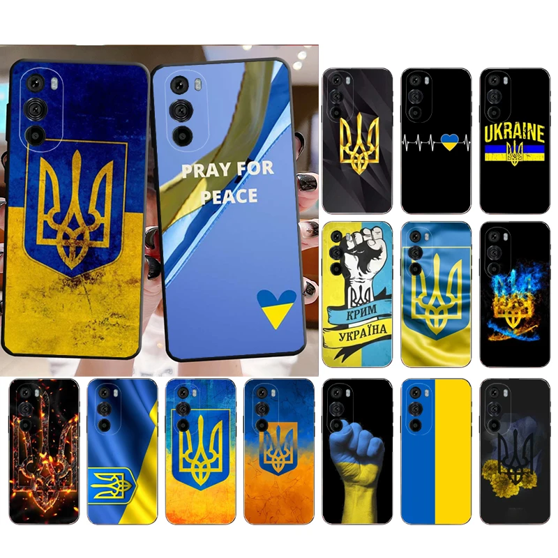 

Phone Case for Moto X30 Pro E32 E40 E20 E30 E7 Power E7Plus Edge X30 20 Lite 30 Neo 30 S Pro 30Ultra 30Fusion Ukraine Flag Case