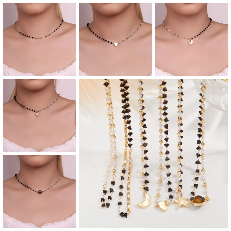 

2022 NEW Ins Hot Color Crystal Glasses Chain Mask Necklace Japan And South Korea Fashion Glasses Rope Mask Rope