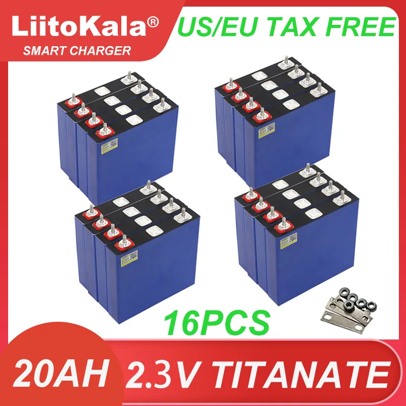 Аккумулятор Liitokala литий-титанатный, 2,3 В, 20 Ач, LTO 10C, а