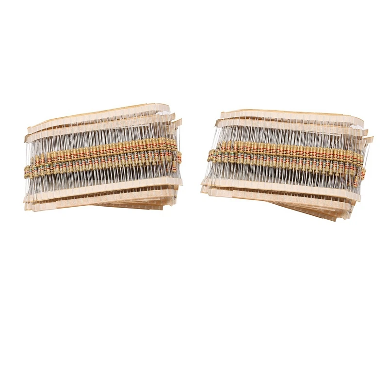 

Комплект углеродных пленочных резисторов 1/2 Вт 1460 Вт 1R-1M Ом, 0,5 шт.